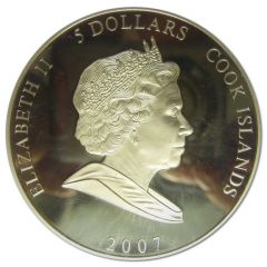 5 Dollars - Elizabeth II Diamond Wedding Anniversary