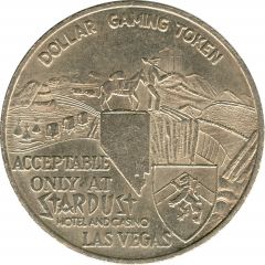 1 Dollar Gaming Token - Stardust Hotel Las Vegas, Nevada