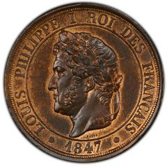 10 Centimes pattern of Barre, à la charte