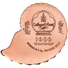 1000 Tögrög Golden Ammonite