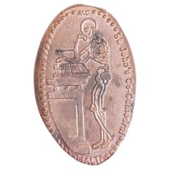 Elongated coin - S. John`s Cathedral