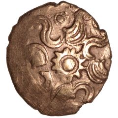 Gold ¼ Stater - Belgae Danebury Scrolls