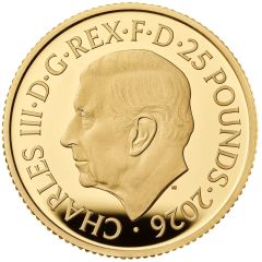 25 Pounds - Charles III Year of the Horse, Gold Proof