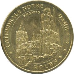 Monnaie de Paris Tourist Token - Rouen Cathédrale Notre Dame