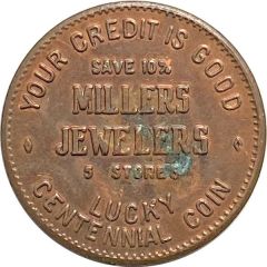 Lucky Coin - Millers Jewelers BC Centennial