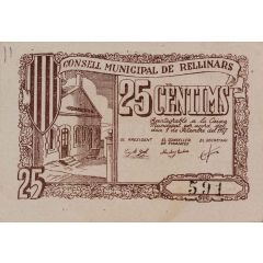 25 Céntimos Rellinars