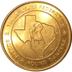 Medal - Texas State Federation of Square and Round Dancers