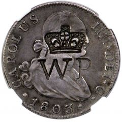 1/2 Dollar Countermarked Coinage