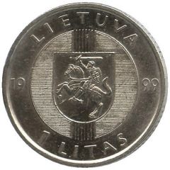 1 Litas Baltic Way