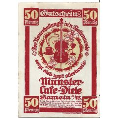 50 Pfennig Münster Cafe Diele