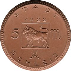 5 Mark - Schleiz