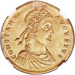 41/2 Solidi - Constans VICTORIAE DD NN AVGG, Siscia