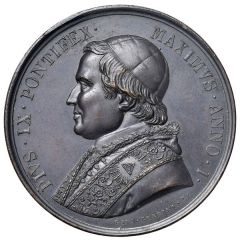 Medal - Piux IX Possess of Lateran