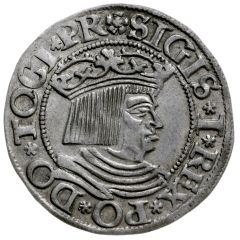 Grosz gdański - Sigismund I the Old Gdańsk mint