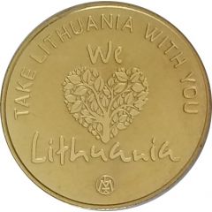Luck coin - We love Lithuania