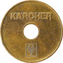 Car Wash Token - Kärcher Wertmarke, 26 mm