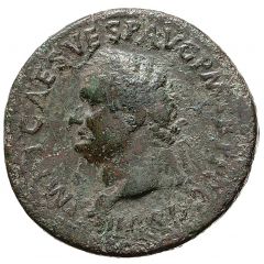 Sestertius - Titus S C, Spes