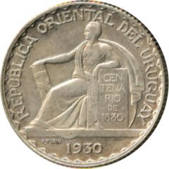20 Centésimos Constitution