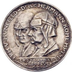 First East to West Transatlantic Flight by the Bremen