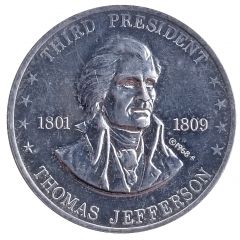 Token - Shell`s Mr. President Coin Game Thomas Jefferson