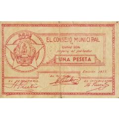 1 Peseta Ciudad Real