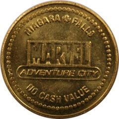 Token - Marvel Adventure City, Niagara Falls Captain America
