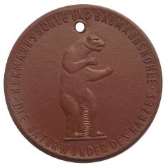 Medal - Rübeländer stalactite cave