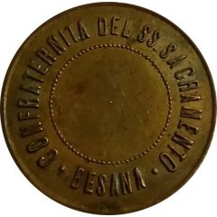 Token - Confraternita del SS. Sacramento * Besana *