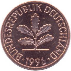 2 Pfennig magnetic