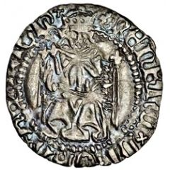1 Penny - Henry VIII 1st coinage, Durham mint