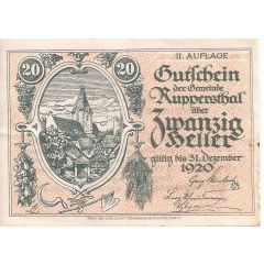 20 Heller Ruppersthal