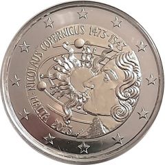2 Euros Nicolaus Copernicus