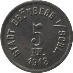 5 Pfennig - Grünberg