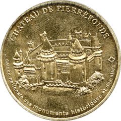 Monnaie de Paris Tourist Token - Château de Pierrefonds