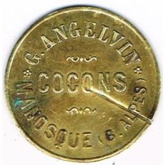 1 franc - G. Angelvin - Manosque [04]