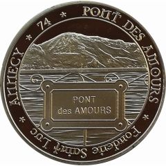 Token - Fonderie Saint Luc Lac d`Annecy le pont des Amours