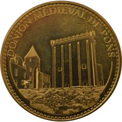 Tourist token - Monnaie de Paris - Pons - Donjon médieval de Pons