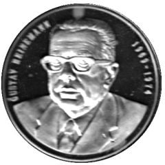 Token - Chancellors and Presidents of Germany Gustav Heinemann