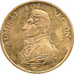 Medal - Trafalgar 200 Admiral Lord Nelson