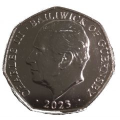 50 Pence - Charles III The Wombles - Great Uncle Bulgaria, coloured