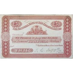 50 Pounds National Bank of New Zealand Limited