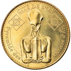 Jeton Touristique - Monnaie de Paris - Saint-Amand Montrond - Cité de l`or