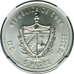 5 Pesos 90th. Anniversary of Souvenir Peso