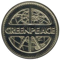 Greenpeace Dollar - British Columbia Bald Eagle