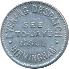1 Shilling - Evening Despatch Birmingham
