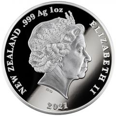 1 Dollar -Elizabeth II 4th portrait - Tangaroa, Guardian of the Ocean