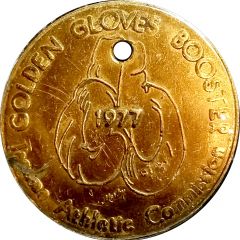 Token - Golden Gloves Booster Tacoma athletic commission