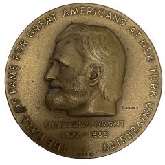 Medal - Hall of Fame for Great Americans Ulysses S. Grant