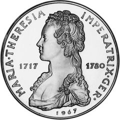 1 Argenteus - Aureus Magnus Maria Theresa