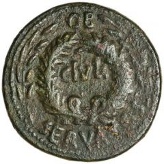 Sestertius P LICINIVS STOLO IIIVIR A A A F F S C